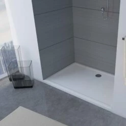 Duschmeister Duschwanne Max F 86 Acryl Weiß 140 X 90 X 4 Cm