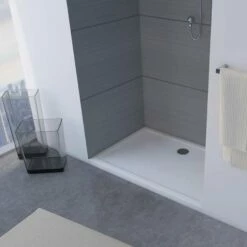 Duschmeister Duschwanne Max F 89 Acryl Weiß 120 X 80 X 4 Cm