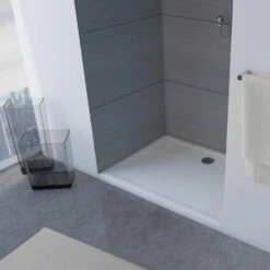 Duschmeister Duschwanne Max F 91 Acryl Weiß 120 X 90 X 4 Cm