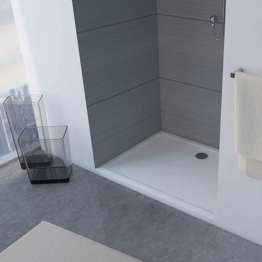 Duschmeister Duschwanne Max F 91 Acryl Weiß 120 X 90 X 4 Cm