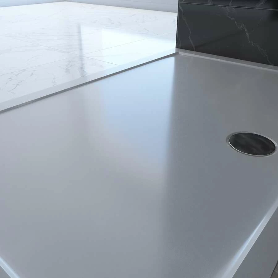 Duschmeister Duschwanne Max F 91 Acryl Weiß 120 X 90 X 4 Cm – Bild 4