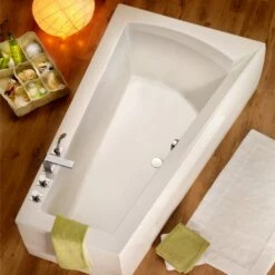 Ottofond Raumsparbadewanne Galia I A Weiß