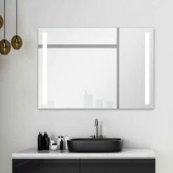 Duschmeister Leuchtspiegel Royalux TL 140 X 70 Cm