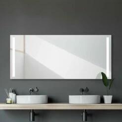 Duschmeister Leuchtspiegel Royalux TL 160 X 70 Cm