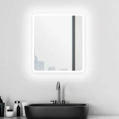 Duschmeister Leuchtspiegel Royalux TM 40 X 45 Cm