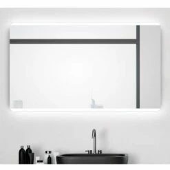 Duschmeister Leuchtspiegel Royalux TC 120 X 70 Cm