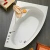 Ottofond Raumsparbadewanne Loredana A 175 X 110 Weiß
