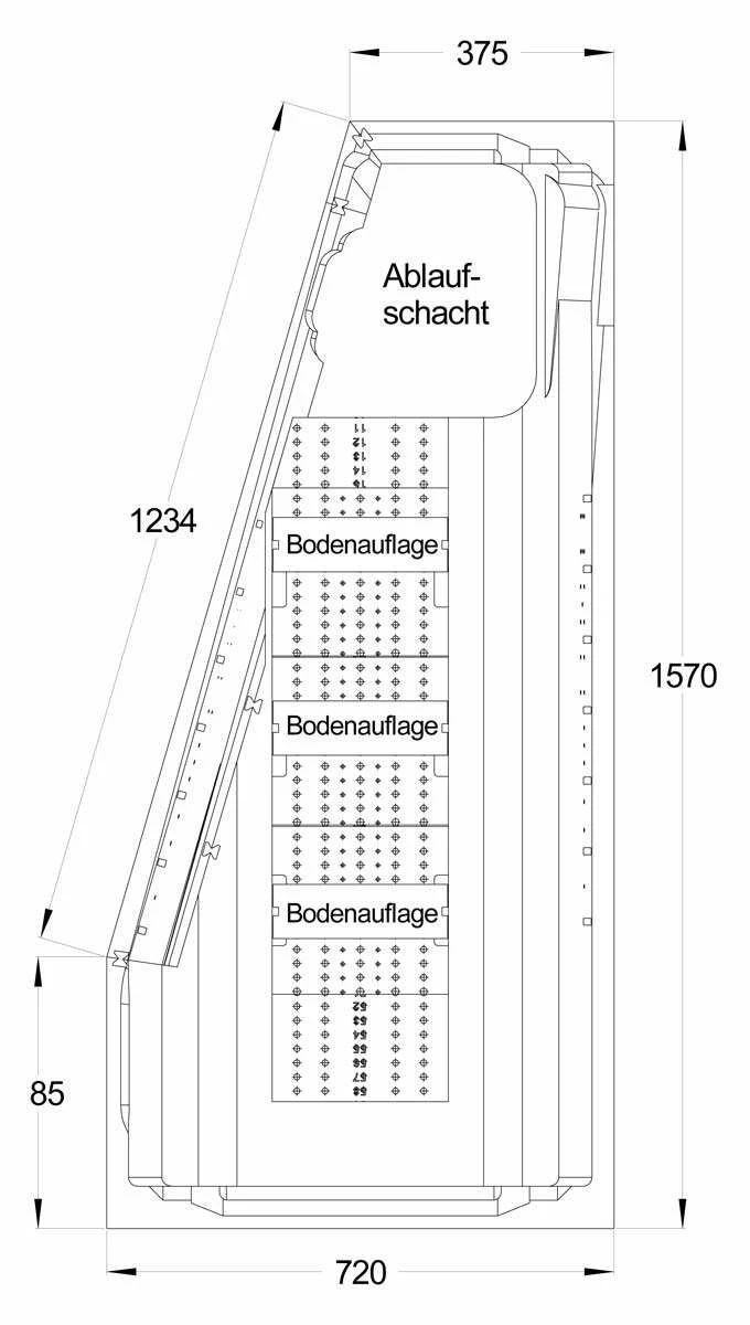 Ottofond Raumsparbadewanne Bahia A 160 X 75 – Bild 3