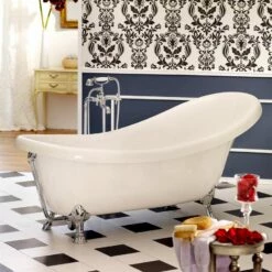 Ottofond Freistehende Badewanne Azur 175 X 82,5