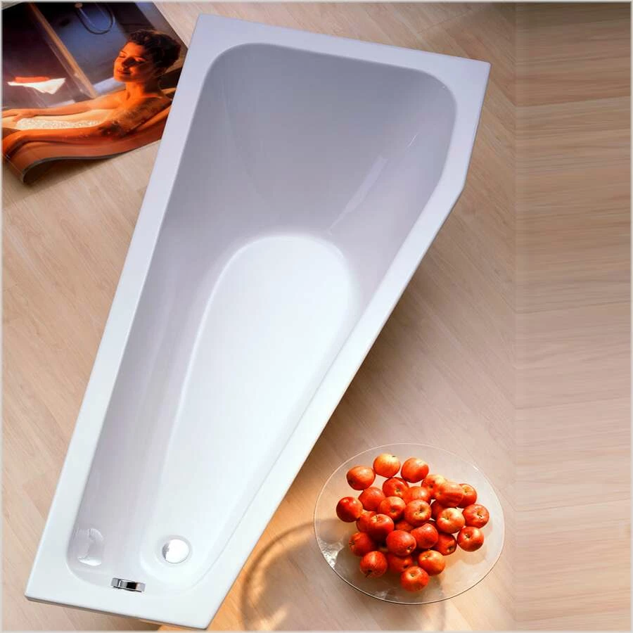 Ottofond Raumsparbadewanne Koala Vario A 170 X 75 Weiß