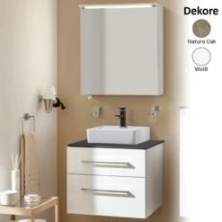 Fackelmann Oxford Badmöbel 60 Cm