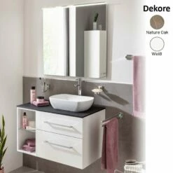 Fackelmann Oxford Badmöbel 90 Cm