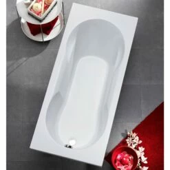 Ottofond Rechteckbadewanne Nixe 170 X 75 Weiß
