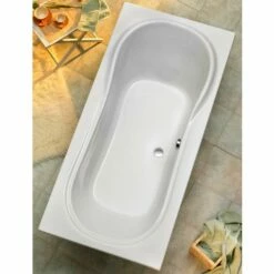 Ottofond Rechteckbadewanne Palma 190 X 90 Weiß