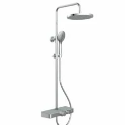 Eisl Duschset Futura Wellness Duschsystem, Chrom/grau