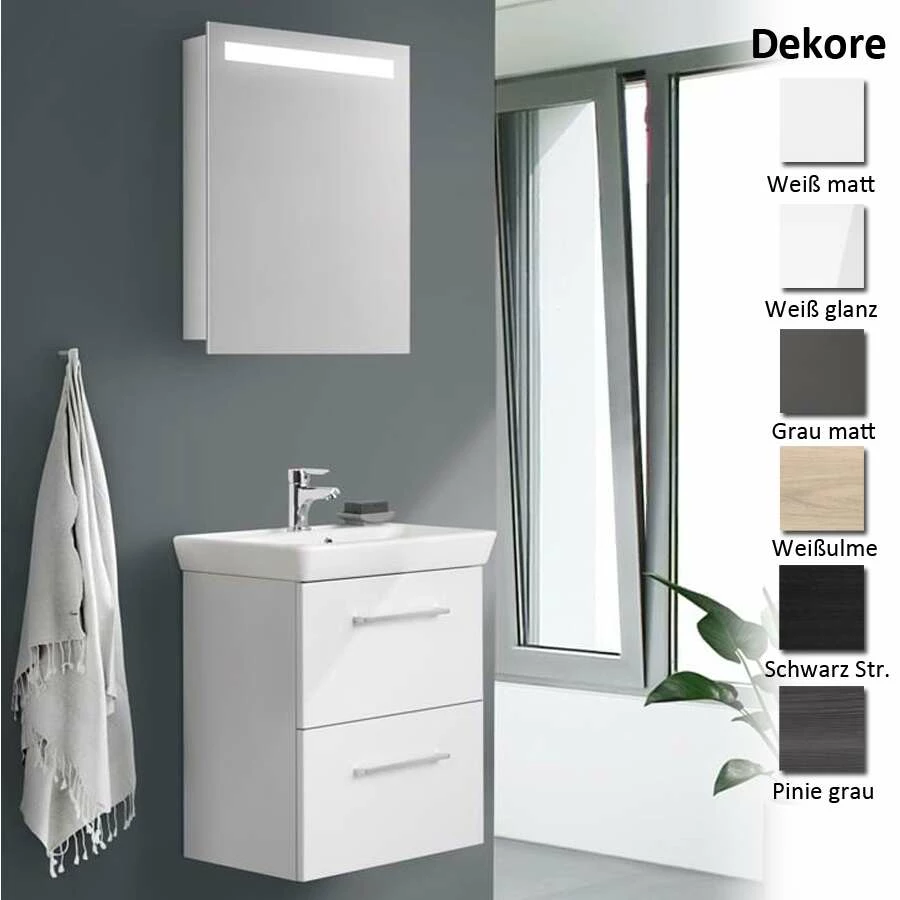 Dansani Badmöbelset Mido+ 50 Cm