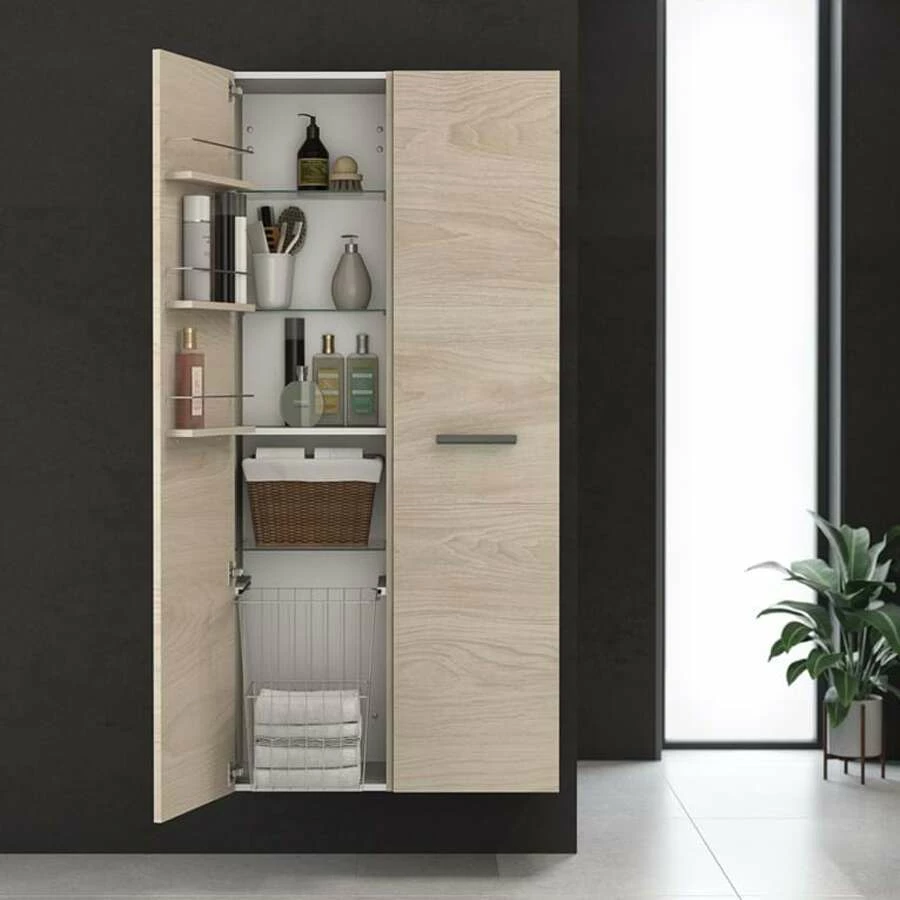 Dansani Badmöbelset Mido+ 120 Cm Doppel Waschtisch – Bild 3