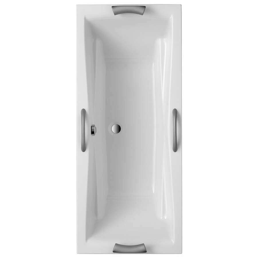 Ottofond Rechteckbadewanne Atlanta Duo Weiß – Bild 2