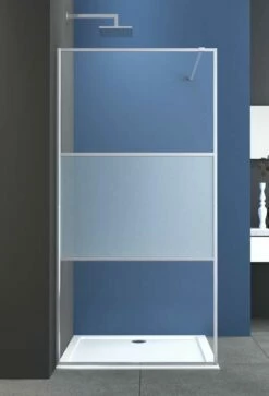 Duschmeister Duschwand Walk In Sano 507 Chrom 99 Cm Zerlegt