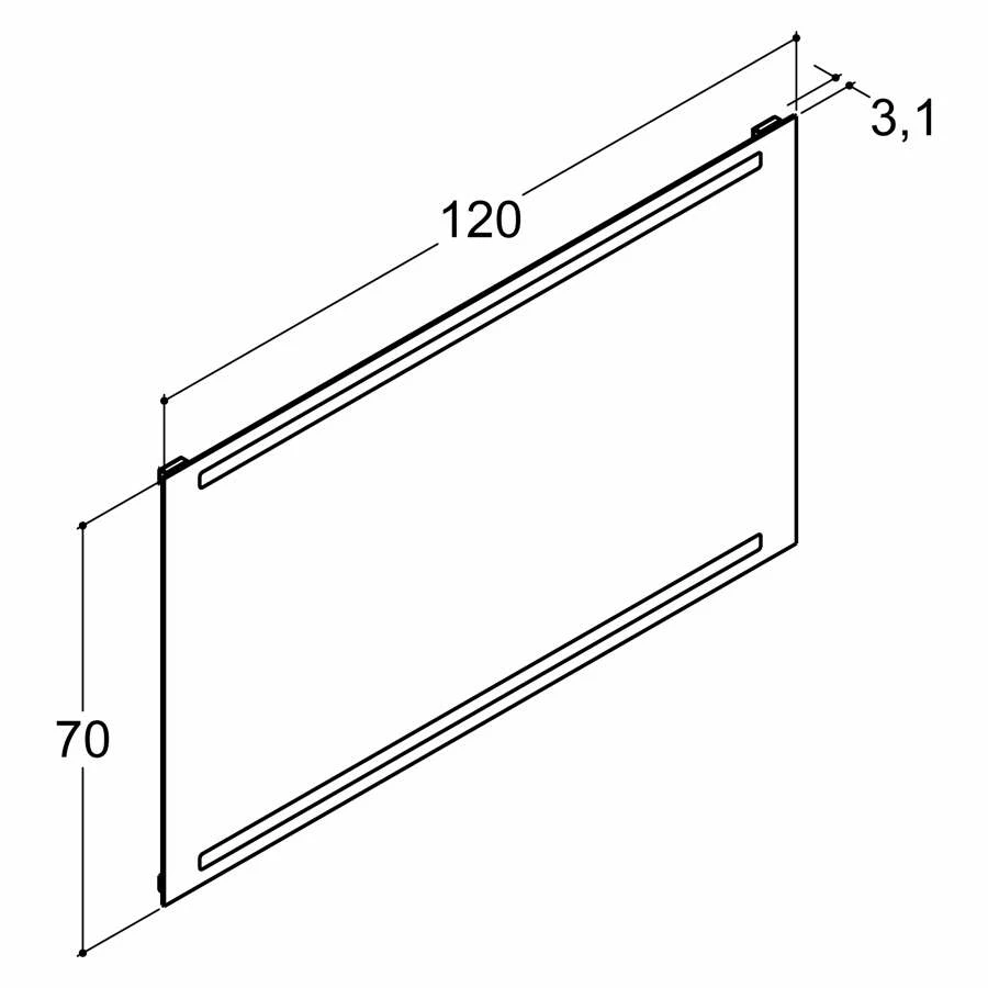 Dansani Repeat LED-Spiegel 120 Cm â Bild 2