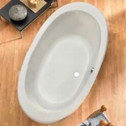 Ottofond Ovale Badewanne Gomera 180 X 96 Weiß