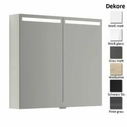 Dansani Top LED-Spiegelschrank 2T 80 Cm
