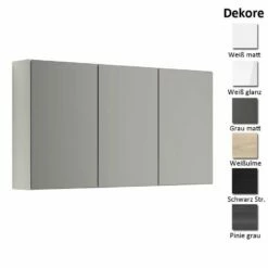 Dansani Select Spiegelschrank 3T 120 Cm