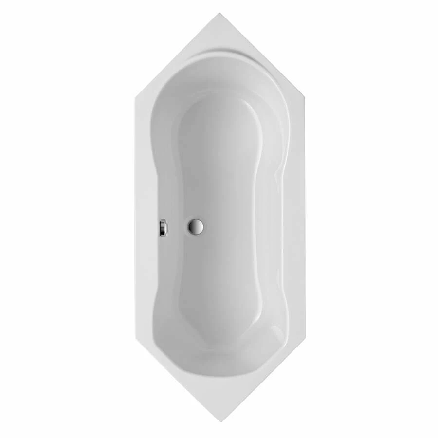 Ottofond Sechseckbadewanne Ravenna 190 X 80 Weiß – Bild 2