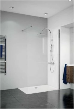 Breuer PANORAMA Duschwand Alleinstehend 8 Mm