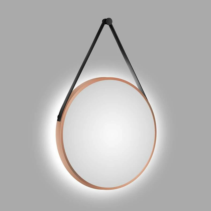 Duschmeister Leuchtspiegel Royalux TCL Rund 50 Cm Kupfer Matt – Bild 3