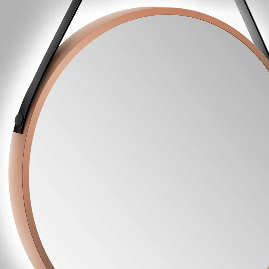 Duschmeister Leuchtspiegel Royalux TCL Rund 50 Cm Kupfer Matt – Bild 5