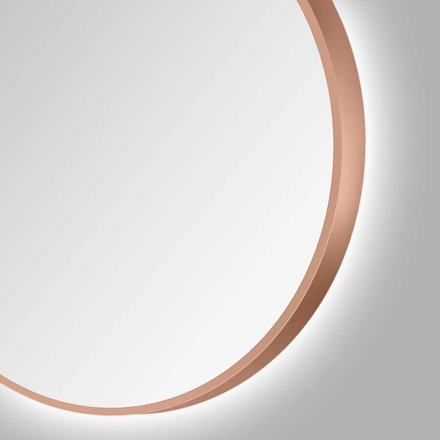 Duschmeister Leuchtspiegel Royalux TCL Rund 50 Cm Kupfer Matt – Bild 6