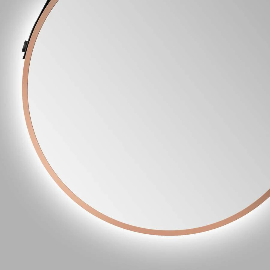 Duschmeister Leuchtspiegel Royalux TCL Rund 50 Cm Kupfer Matt – Bild 7