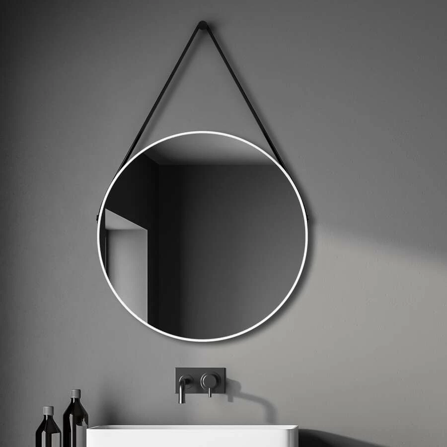 Duschmeister Spiegel Royalux TWL 80 Cm Weiß Matt