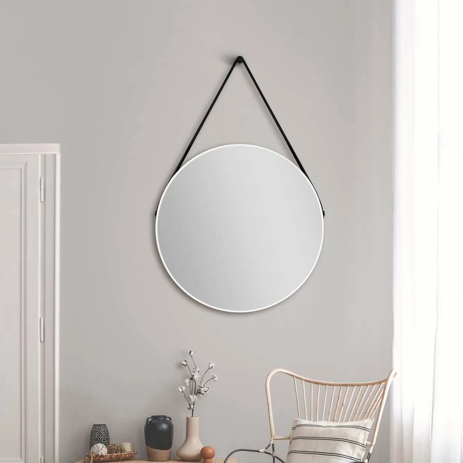 Duschmeister Spiegel Royalux TWL 80 Cm Weiß Matt – Bild 2