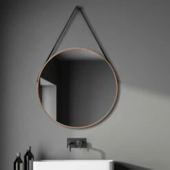 Duschmeister Spiegel Royalux TCS 80 Cm Kupfer Matt