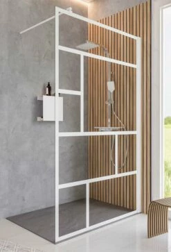 Schulte Alexa Style 2.0 Duschwand Walk In White Style Mit Dekor Atelier 1 Express Plus