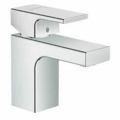 Hansgrohe Vernis Shape Einhebel-Waschtischmischer 70 Mit Zugstangen-Ablaufgarnitur