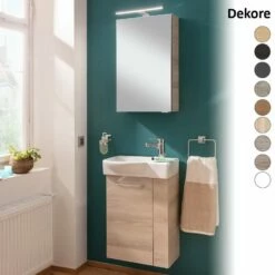 Fackelmann SBC Badmöbelset 44 Cm Anschlag Links