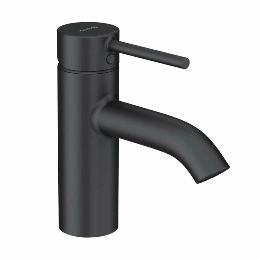 Kludi Bozz Waschtisch-Einhandmischer 75, DN 15, Mattschwarz