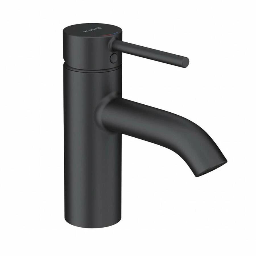 Kludi BOZZ Waschtisch Armatur 75, DN 15, Mattschwarz