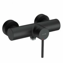 Kludi Bozz Aufputz Brausearmatur, DN15, Mattschwarz