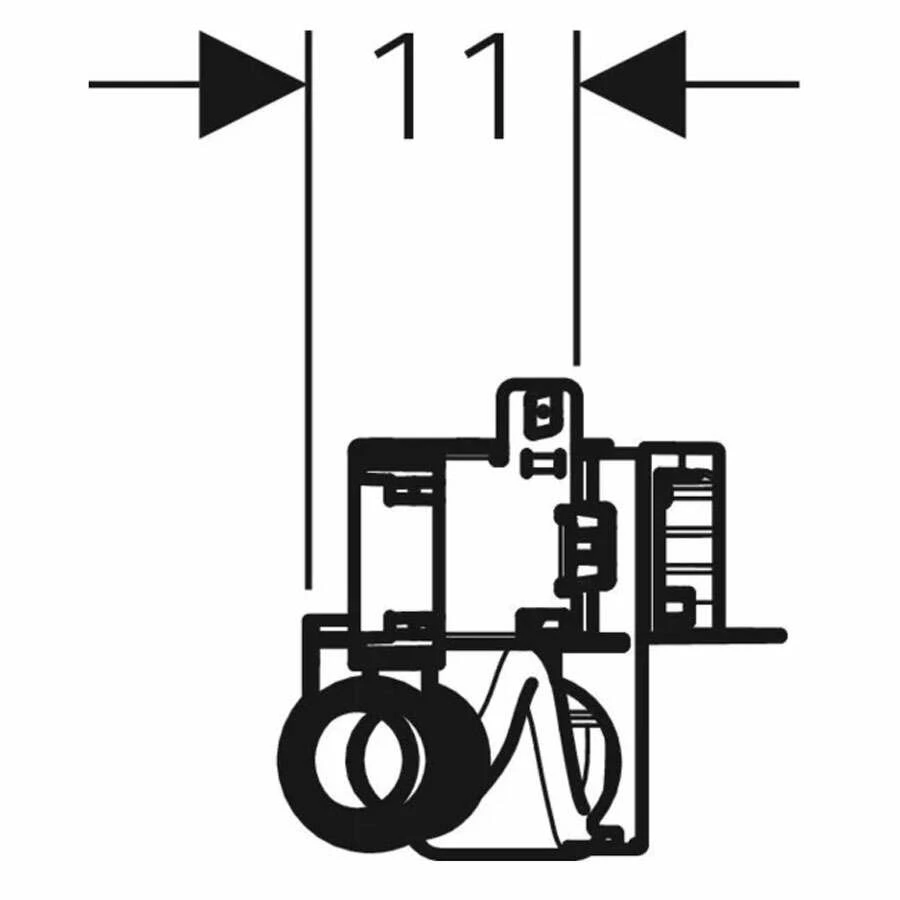 Geberit GIS Element Für Dusche Mit Wandablauf D50 – Bild 4