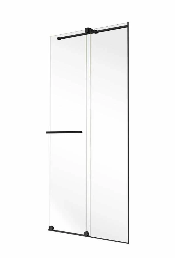 Schulte Toura Schiebetür Rollen Unten In Nische 8 Mm Express Plus Black Style – Bild 2