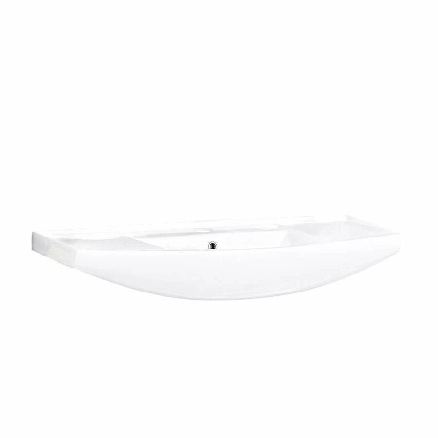 Fackelmann Badmöbelset A-Vero 102 Cm, Eiche Weiß – Bild 2