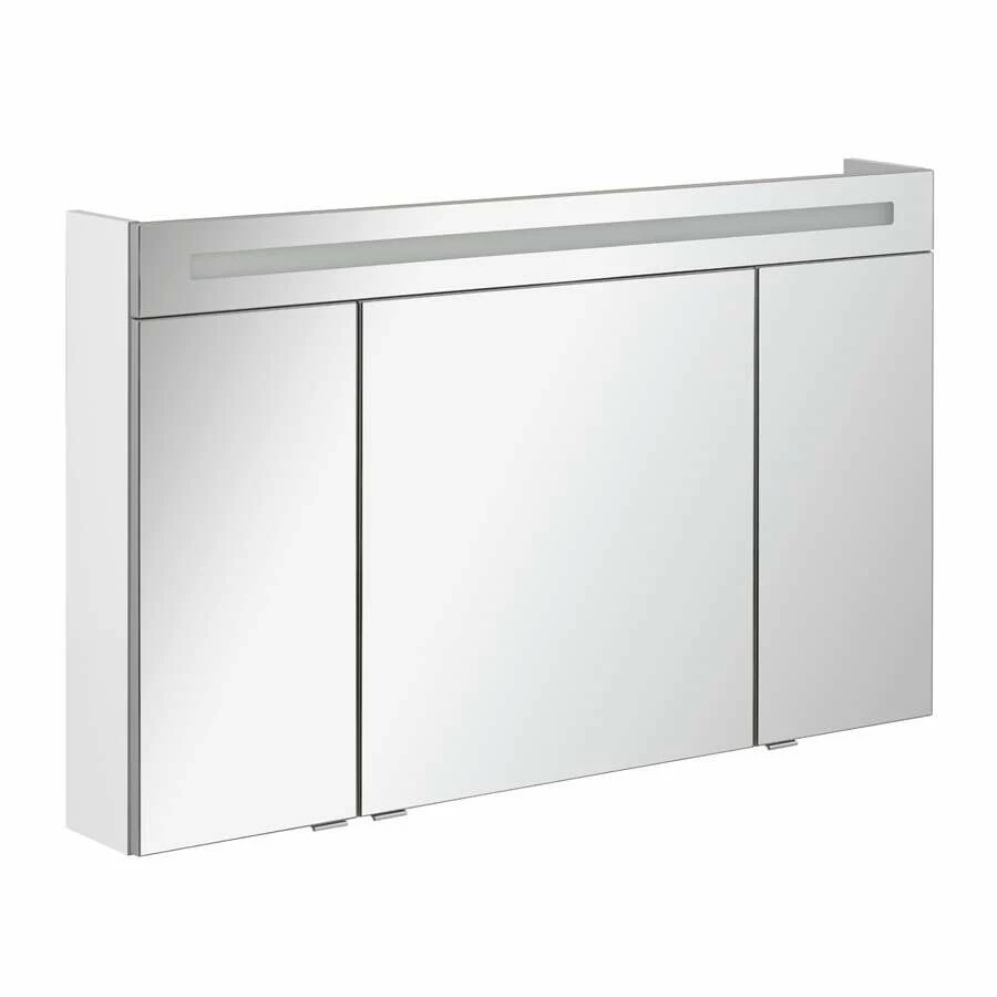 Fackelmann Badmöbelset B.Clever 120 Cm Mit Spiegelschrank, Weiß – Bild 3