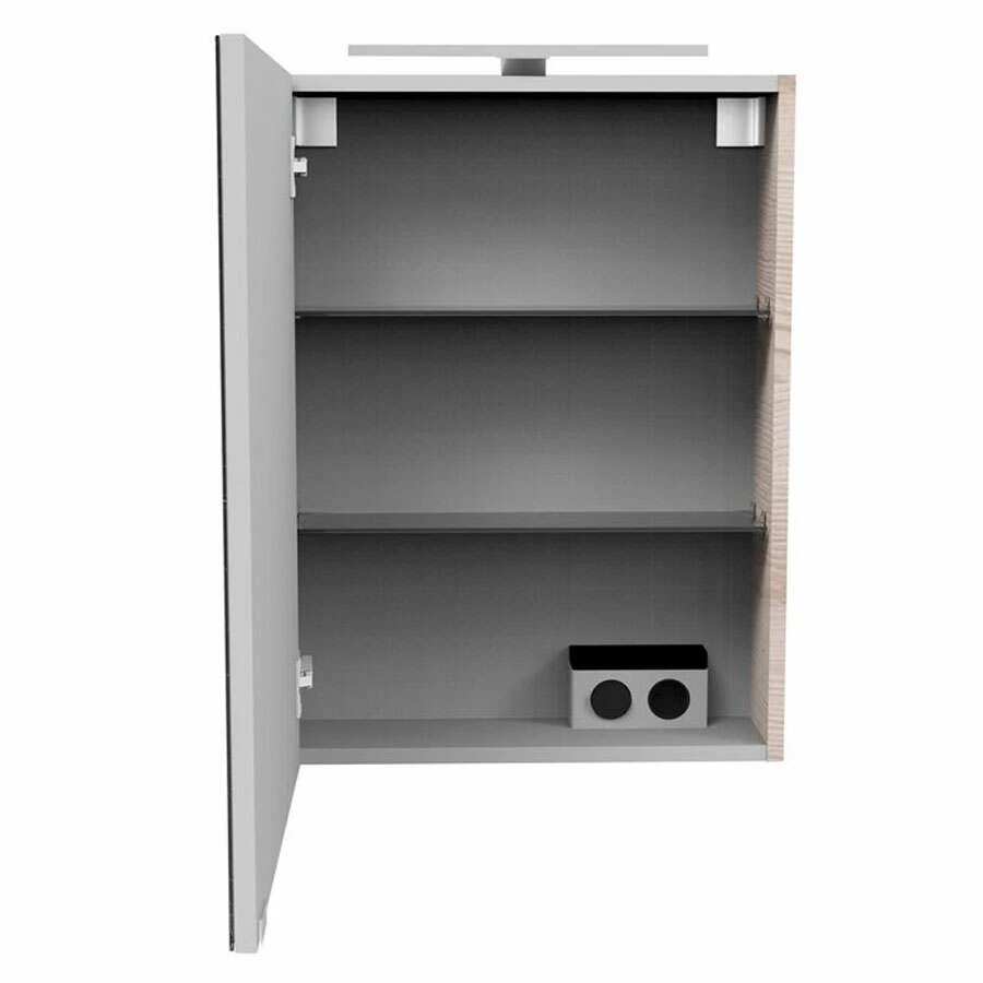 Fackelmann Spiegelschrank SBC 50 Cm, Anschlag Links – Bild 2