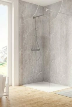 Schulte Garant 2.0 Duschwand Walk In Mit Stabilisationsbügel