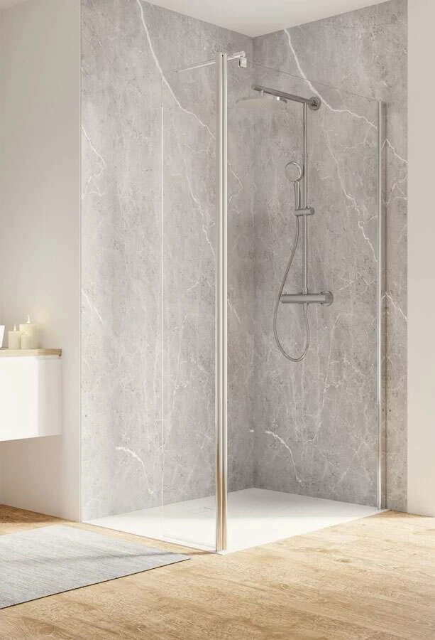 Schulte Garant 2.0 Duschwand Walk In Mit Beweglichem Element