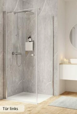 Schulte Garant 2.0 Drehtür Durchpendelbar Mit Gleichhoher Seitenwand